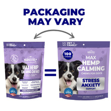 Load image into Gallery viewer, MAX Calming Chews for Dogs & Cats with Hemp Seed Oil