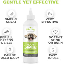 Load image into Gallery viewer, 4-in-1 Dog Ear Cleaner + 2-in-1 Dog Breath Freshener with all natural ingredients