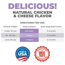 Load image into Gallery viewer, MAX Calming Chews for Dogs & Cats with Hemp Seed Oil