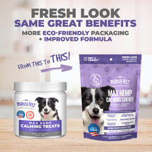 Load image into Gallery viewer, MAX Calming Chews for Dogs with Hemp Seed Oil