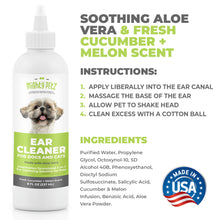Load image into Gallery viewer, 4-in-1 Dog Ear Cleaner - Cleaning Solution for Healthy Ears
