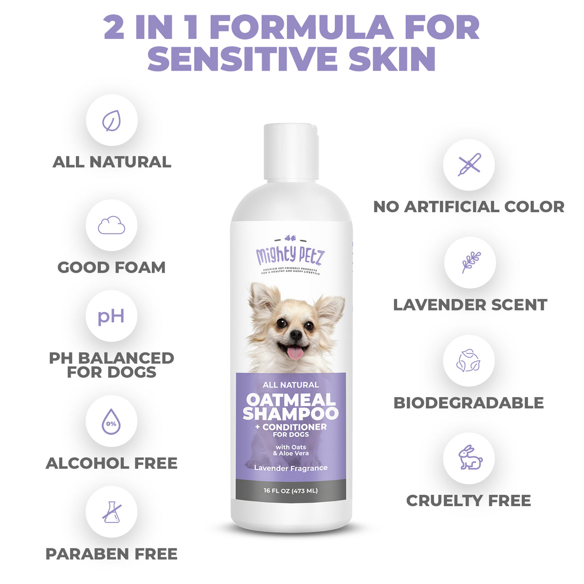 Best Dog Shampoo - Made with Natural Ingredients – Mighty Petz