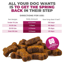 Load image into Gallery viewer, 10-in-1 MAX Mobility Support Chews for Cats - with Hemp, Glucosamine, Chondroitin, MSM