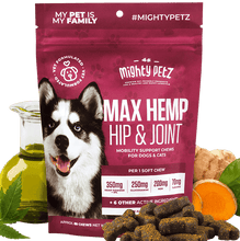 Load image into Gallery viewer, 10-in-1 MAX Mobility Support Chews for Cats - with Hemp, Glucosamine, Chondroitin, MSM