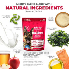 Load image into Gallery viewer, 10-in-1 MAX Allergy Immunity Chews for Dogs &amp; Cats - Healthy Immune System Support
