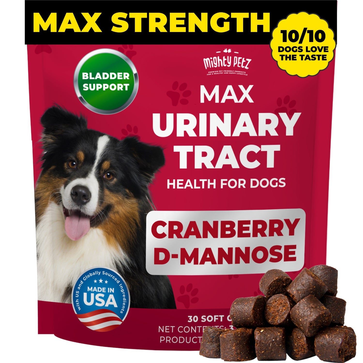 Urinary Tract & Bladder Health Treats for Dogs – Mighty Petz