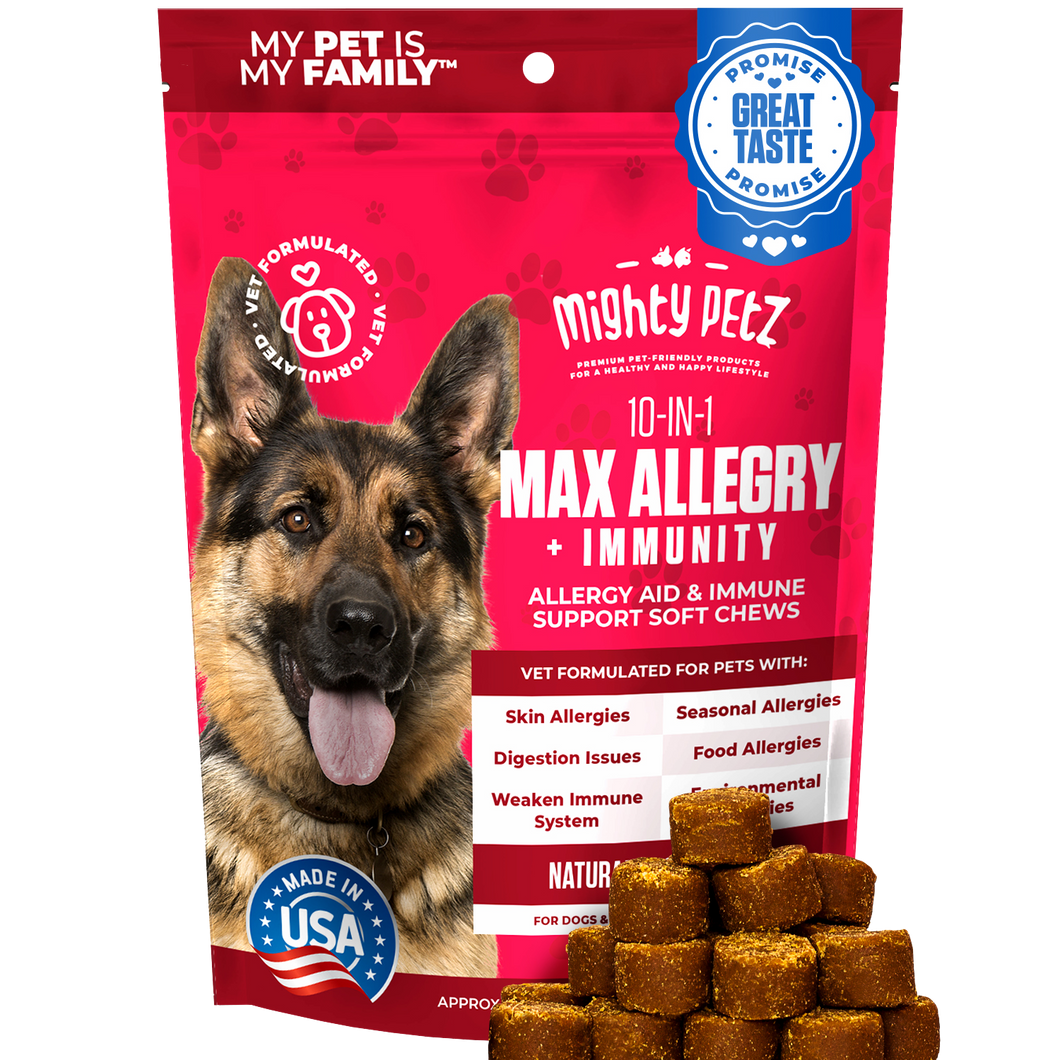 10-in-1 MAX Allergy Immunity Chews for Cats - Healthy Immune System Support