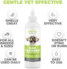 Load image into Gallery viewer, 4-in-1 Dog Ear Cleaner + 2-in-1 Dog Breath Freshener with all natural ingredients
