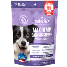 Load image into Gallery viewer, MAX Calming Chews for Dogs &amp; Cats with Hemp Seed Oil
