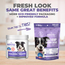 Load image into Gallery viewer, MAX Calming Chews with Hemp Seed Oil for Dogs
