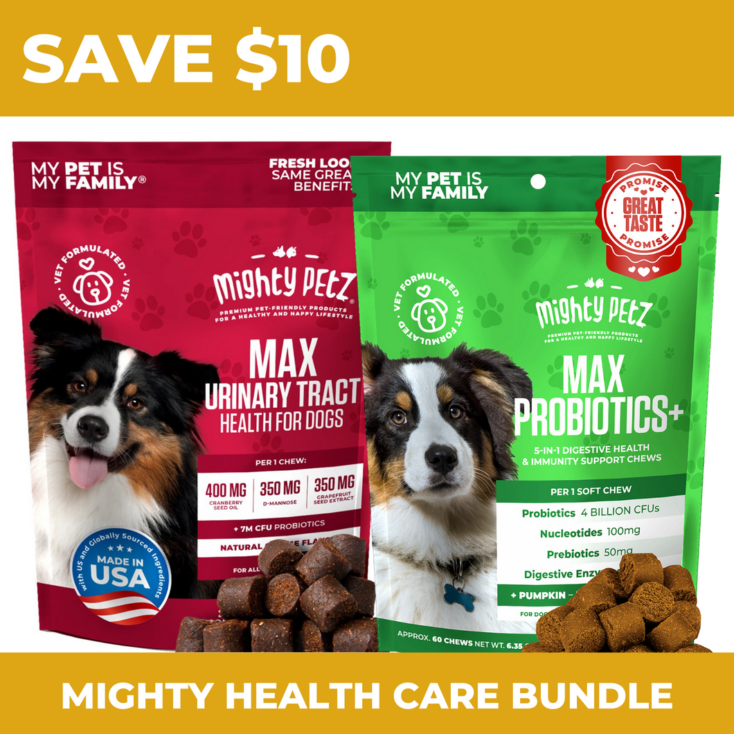 MAX Cranberry for Dogs + 5-in-1 MAX Probiotics for Pets