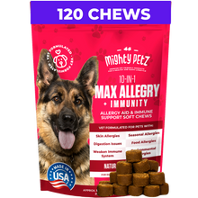 Load image into Gallery viewer, 10-in-1 MAX Allergy Immunity Chews for Dogs &amp; Cats - Healthy Immune System Support
