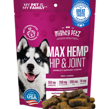 Load image into Gallery viewer, 10-in-1 MAX Mobility Support Chews for Dogs &amp; Cats - with Hemp, Glucosamine, Chondroitin, MSM
