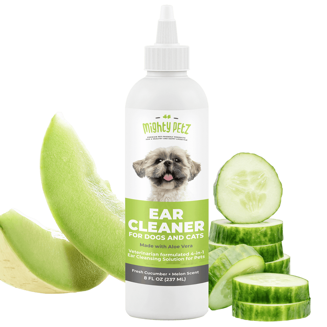 4-in-1 Ear Cleaner for Dogs & Cats - Cleaning Solution for Healthy Ears