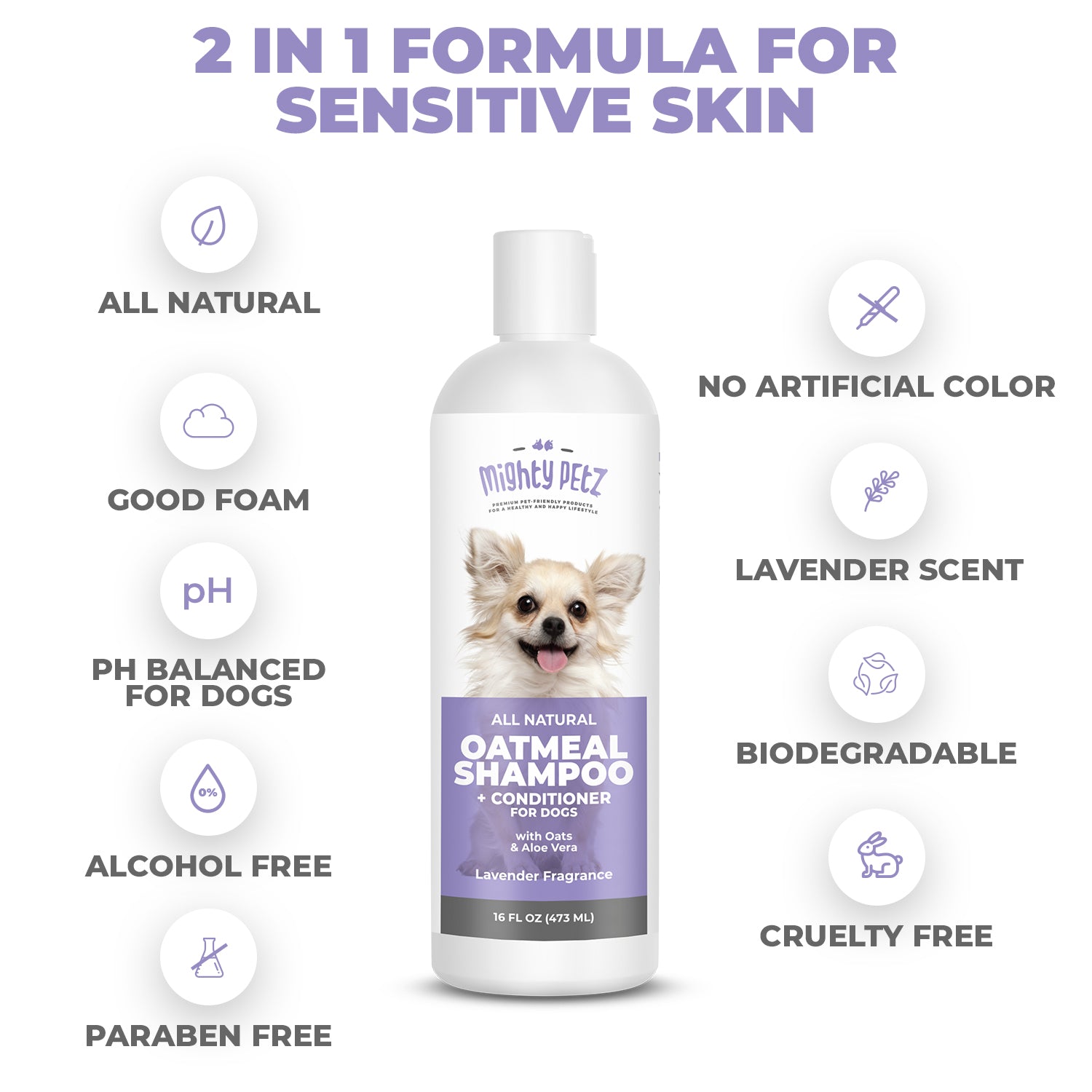 Best Dog Shampoo - Made with Natural Ingredients – Mighty Petz
