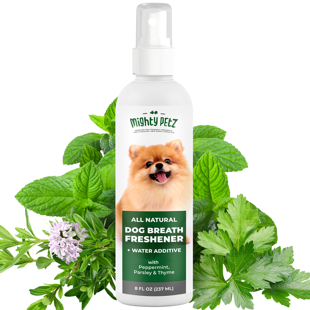 All natural hot sale dog breath freshener