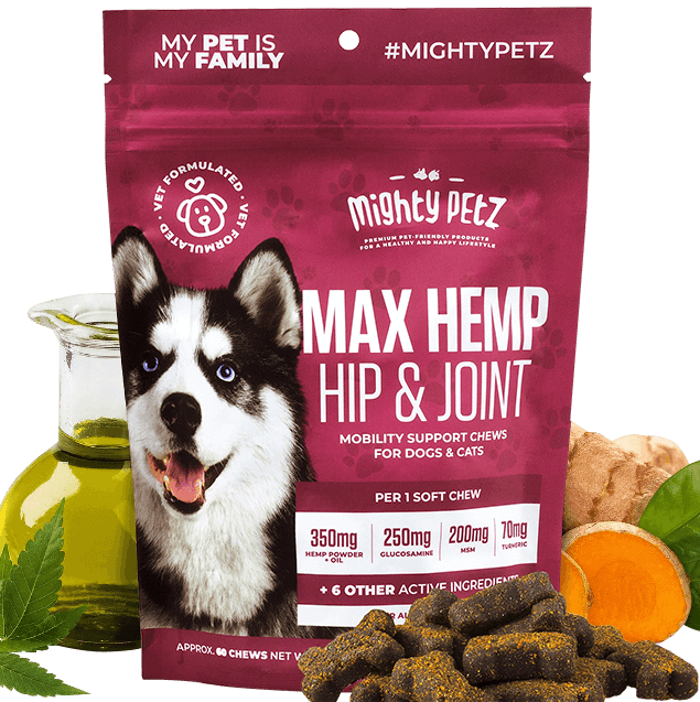 Glucosamine Hemp Chondroitin MSM for Dogs – Mighty Petz