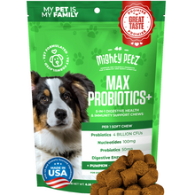Load image into Gallery viewer, 5-in-1 MAX Probiotics for Dogs  - 4 Billion CFUs per chew
