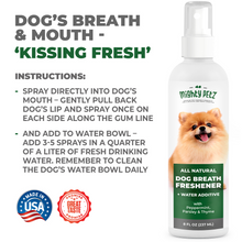 Load image into Gallery viewer, 2-in-1 Dog Breath Freshener - All Natural Ingredients
